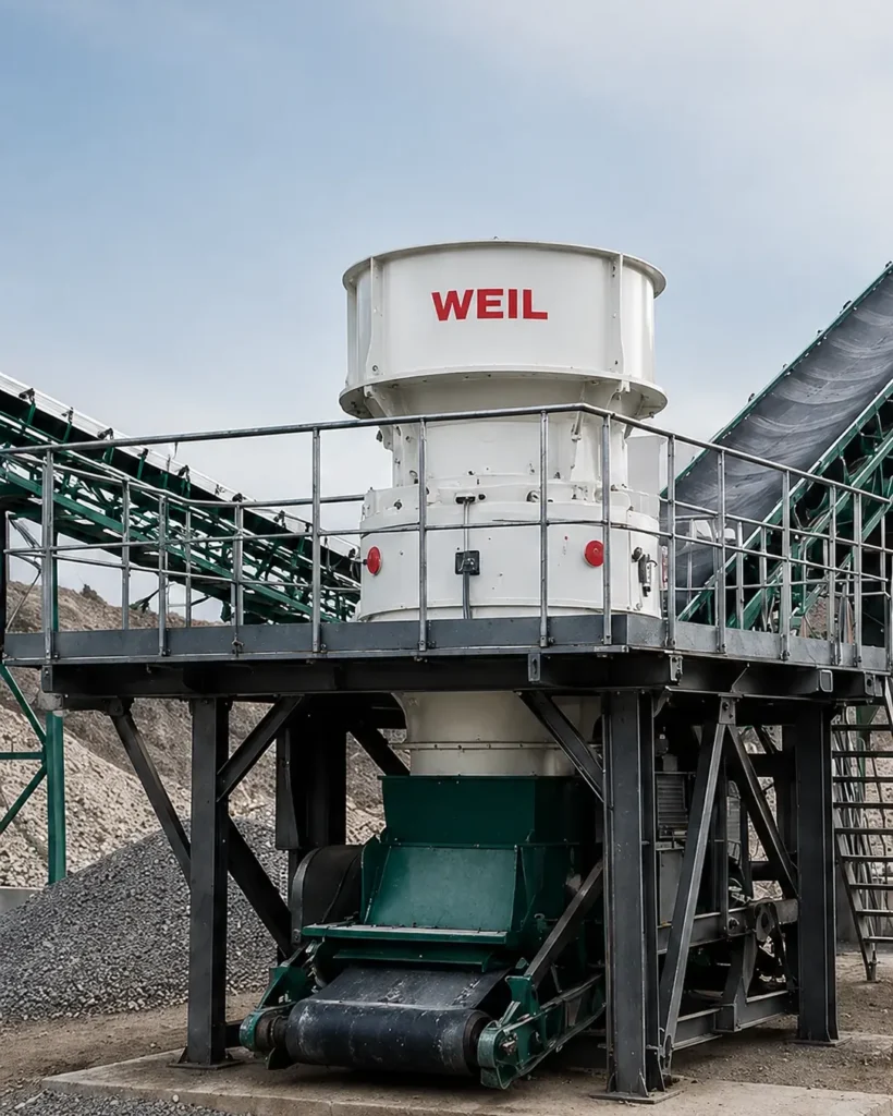 Broyeur giratoire industriel WEIL